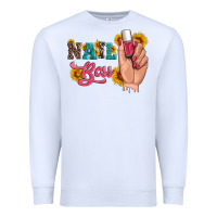 White western sunflowers nail boss Premium Sweatshirt - Artiststas