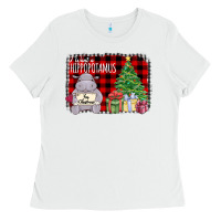 White I Want A Hippopotamus Ladies Tee - Bettercallsaul