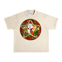 Sandshell Snowman Christmas Urban Heavy Tee - RanaPortraitStore