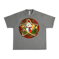 Snowman Christmas Urban Heavy Tee | Teevron