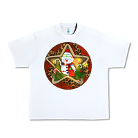 White Snowman Christmas Urban Heavy Tee - RanaPortraitStore