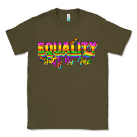 Army Green Equality hurts no one Classic Tee - NancyCooperArtShop