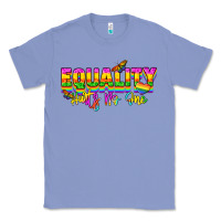 Colony Blue Equality hurts no one Classic Tee - NancyCooperArtShop