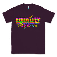 Plum Equality hurts no one Classic Tee - NancyCooperArtShop