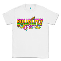 White Equality hurts no one Classic Tee - NancyCooperArtShop