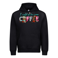 Black i could go for some coffee Urban Hoodie - AdoDesignShop