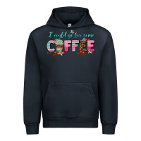 Navy i could go for some coffee Urban Hoodie - AdoDesignShop