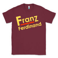 Burgundy franz ferdinands Classic Tee - minhPixels