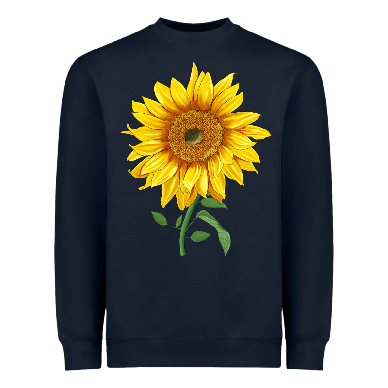 Bambino Sunflower Heavyweight Sweatshirt by LillyAllenDesigns | Teevron