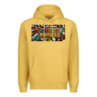 Antique Gold hispanic heritage license plate Premium Hoodie - BundleAndBundleShop