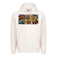 Pale Pink hispanic heritage license plate Premium Hoodie - BundleAndBundleShop