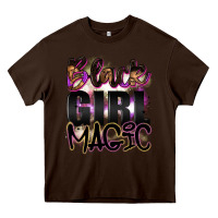 Chocolate Brown black girl magic Heavy Core Tee - Artiststas