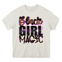 Cream black girl magic Heavy Core Tee - Artiststas