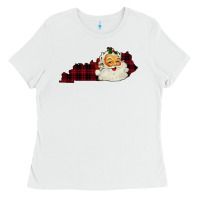 White Kentucky Santa Ho Ho Ladies Tee - Bettercallsaul