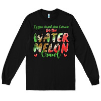 Black Watermelon Crawl Long Sleeve Tee - Jasminsmagicworld