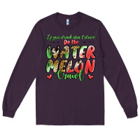 Plum Watermelon Crawl Long Sleeve Tee - Jasminsmagicworld