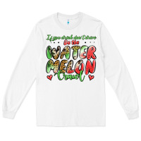 White Watermelon Crawl Long Sleeve Tee - Jasminsmagicworld