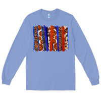 Colony Blue Basketball brushstroke Long Sleeve Tee - HowdyJamesFarm