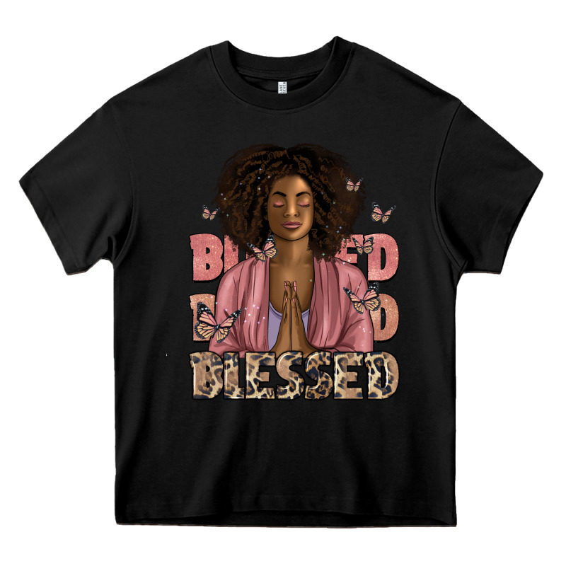 Blessed Black Woman Heavy Core Tee by Artiststas | Teevron