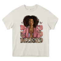 Cream blessed black woman Heavy Core Tee - Artiststas