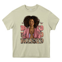 Mossy blessed black woman Heavy Core Tee - Artiststas