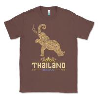 Chestnut Thai Flag Vacation Bangkok Travel Thailand Classic Tee - minhPixels