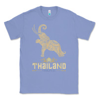 Colony Blue Thai Flag Vacation Bangkok Travel Thailand Classic Tee - minhPixels