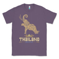 Lavender Thai Flag Vacation Bangkok Travel Thailand Classic Tee - minhPixels