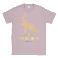 Lilac Thai Flag Vacation Bangkok Travel Thailand Classic Tee - minhPixels