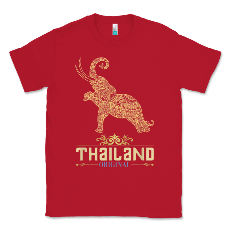 Thai Flag Vacation Bangkok Travel Thailand Classic Tee by minhPixels | Teevron