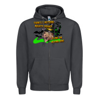 Smoke there's something mighty going on around here pig Zipper Hoodie - LillyAllenDesigns