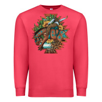 Cardinal bucking bronco aztec shape background Premium Sweatshirt - Artiststas