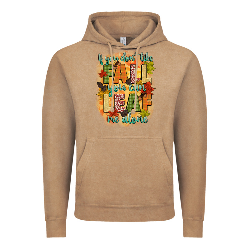 If You Dont Like Fall You Can Leaf Me Alone Vintage Hoodie by CowGirlArtShop | Teevron