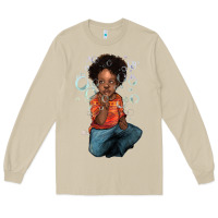 Afro Black Boy Long Sleeve Tee | Teevron