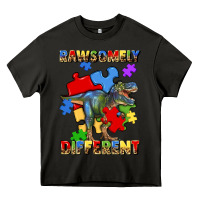 Asphalt rawsomely different autism t rex Heavy Core Tee - Artiststas