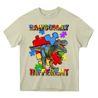 Mossy rawsomely different autism t rex Heavy Core Tee - Artiststas