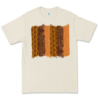 Bone Western Wood Glitter Vintage Pattern Premium Tee - Bettercallsaul