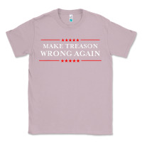 Lilac Make Treason Wrong Again Political Resist Lying Anti-Trump Classic Tee - minhPixels