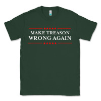 Sports Green Make Treason Wrong Again Political Resist Lying Anti-Trump Classic Tee - minhPixels