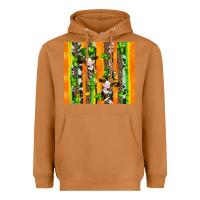 Meerkat st patricks cow and shamrock with cowhide Heavyweight Hoodie - Artiststas