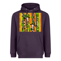 Plum st patricks cow and shamrock with cowhide Heavyweight Hoodie - Artiststas