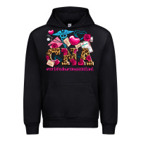 Black valentines day cna certified nursing assistant Urban Hoodie - AdoDesignShop