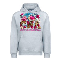 Heather Grey valentines day cna certified nursing assistant Urban Hoodie - AdoDesignShop