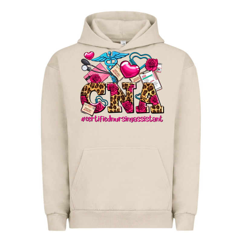Valentines Day Cna Certified Nursing Assistant Urban Hoodie by AdoDesignShop | Teevron