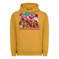 Pigment Peanut Butter valentines day cna certified nursing assistant Urban Hoodie - AdoDesignShop