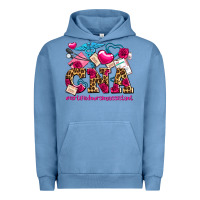 Pigment Pebble Blue valentines day cna certified nursing assistant Urban Hoodie - AdoDesignShop
