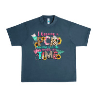 Midnight Navy i became a cna because your life is worth my time Urban Heavy Tee - CowGirlArtShop