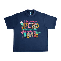 Navy i became a cna because your life is worth my time Urban Heavy Tee - CowGirlArtShop