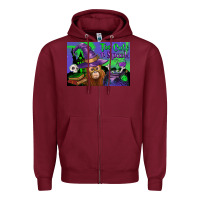 Burgundy Too Cute To Spook Baby Orangutan Zipper Hoodie - LillyAllenDesigns