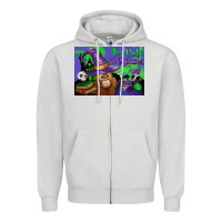 Dove Grey Too Cute To Spook Baby Orangutan Zipper Hoodie - LillyAllenDesigns